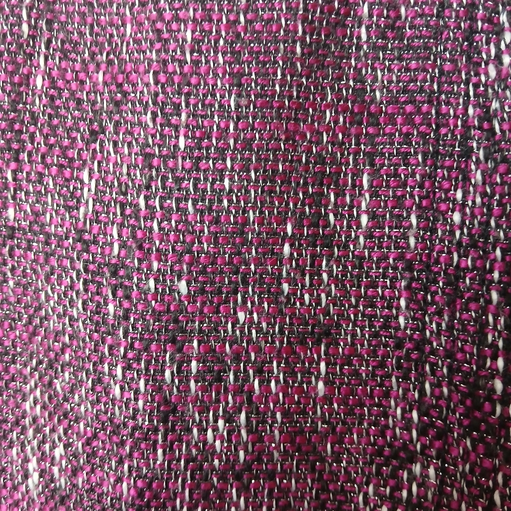 LOFT Tweed purple black Skirt Size 8 lined VGC - Picture 5 of 9